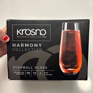 Krosno‎ Harmony collection highball glasses
